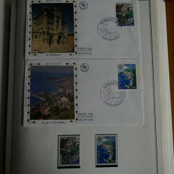 Collection historique des timbres Europa 1976-1979 en album Cérès.