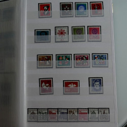 Collection timbres d'Allemagne R.F.A. 1964-1988 neufs en album.