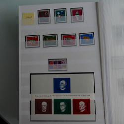 Collection timbres d'Allemagne R.F.A. 1964-1988 neufs en album.