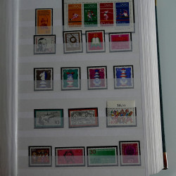 Collection timbres d'Allemagne R.F.A. 1964-1988 neufs en album.