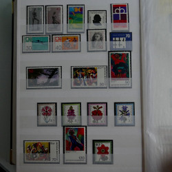 Collection timbres d'Allemagne R.F.A. 1964-1988 neufs en album.