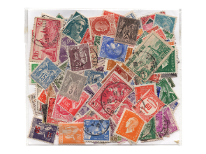 Pochette de timbres de France tous différents pour votre collection.