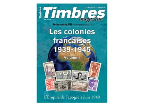 Catalogue de cotation de timbres d'anciennes colonies françaises par Yvert et Tellier.