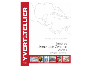 Catalogue de cotation de timbres de contient Amérique par Yvert et Tellier.