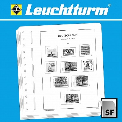 Album pré imprimés Leuchtturm Réunion pour collection de timbres.